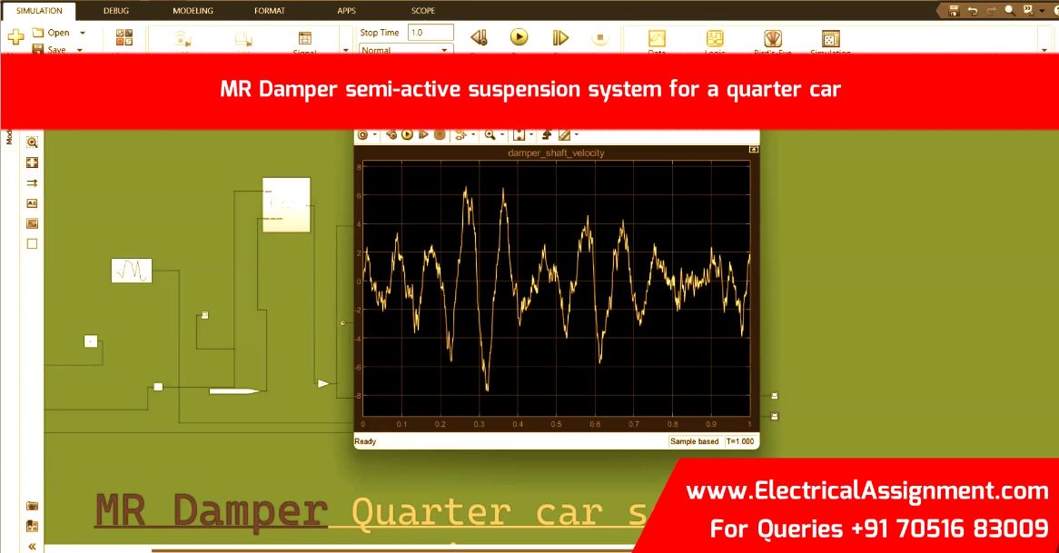 Quarter Car Suspension Simulator with MR Damper Control screenshot 3